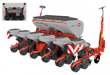 Replicagri - SEMINATRICE KUHN KOSMA TS 6 RANGS GREY 1:32 - Cod. REPLI289