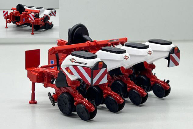 Replicagri - SEMINATRICE KUHN KOSMA M 4 RANGS GREY 1:32 - Cod. REPLI290