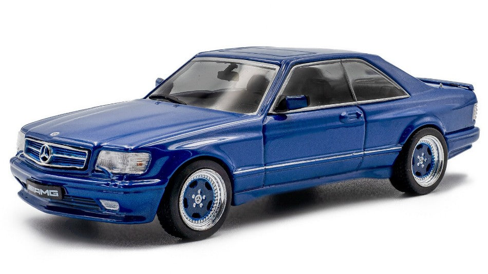 Solido - MERCEDES 560 SEC AMGWIDEBODY 1990 LINARITE BLUE PEARL 1:43 - Cod. SL4310907