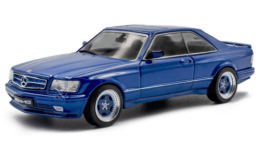 Solido - MERCEDES 560 SEC AMGWIDEBODY 1990 LINARITE BLUE PEARL 1:43 - Cod. SL4310907