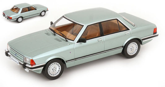 Modelcargroup - FORD GRANADA MKII 2.8 GHIA 1982 LIGHT GREEN 1:18 - Cod. MCG18535