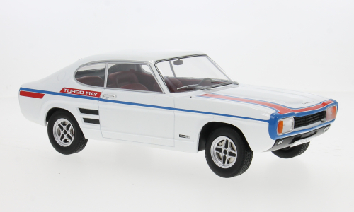 Modelcargroup - FORD CAPRI MK I GT 1970 WHITE 1:18 - Cod. MCG18539