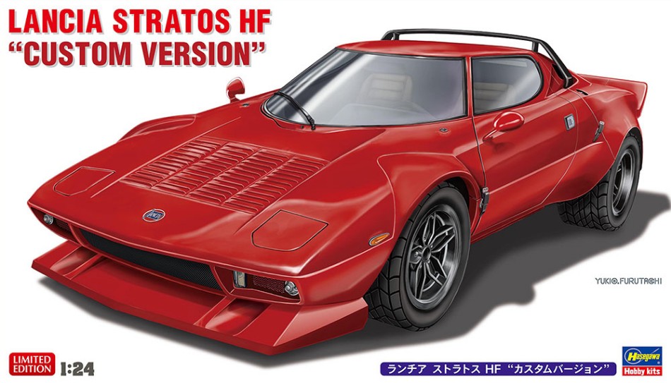 Hasegawa - LANCIA STRATOS HF CUSTOM VERSION KIT 1:24 - Cod. HA20750