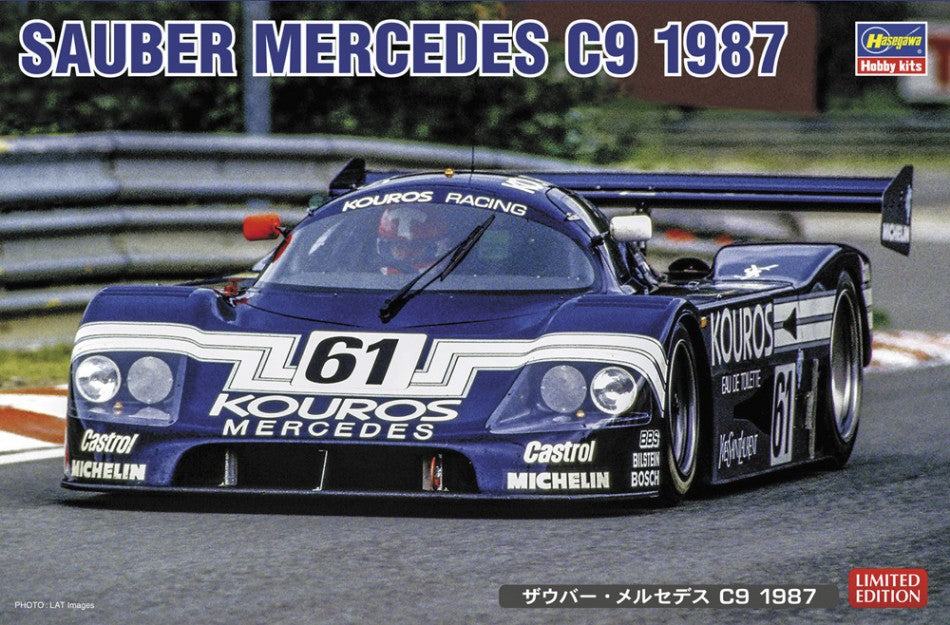 Hasegawa - SAUBER MERCEDES C9 1987 KIT 1:24 - Cod. HA20753