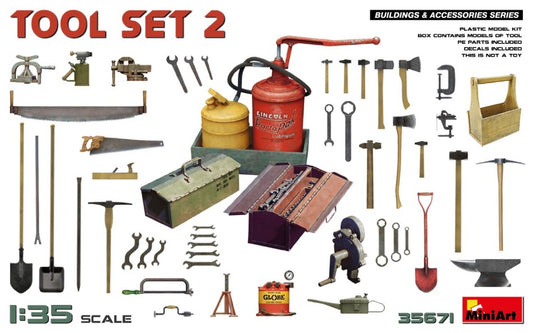Miniart - TOOL SET N.2 KIT 1:35 - Cod. MIN35671