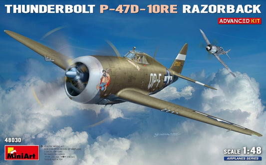 Miniart - THUNDERBOLT P-47D-10RE RAZORBACK ADVANCED KIT 1:48 - Cod. MIN48030