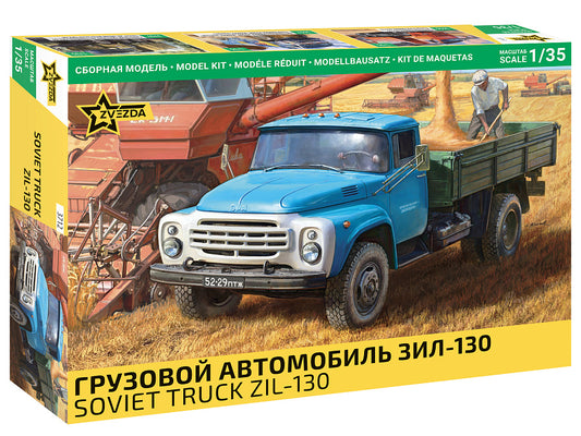Zvezda - SOVIET TRUCK ZIL 130 KIT 1:35 - Cod. Z3712