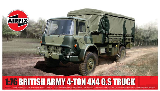 Airfix - BRITISH ARMY 4-ton 4x4 G.S. TRUCK KIT 1:76 - Cod. A02326A