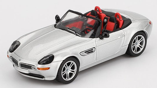 Mini Gt - BMW Z8 TITANIUM 2003 SILVER 1:64 - Cod. MGT00998