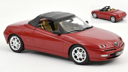 Norev - ALFA ROMEO SPIDER 1999 PROTEO RED METALLIC 1:18 - Cod. NV187854
