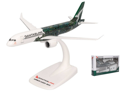 Herpa - AIRBUS A220-300 QANTAS LINK FLYING ART 1:200 - Cod. HP614399