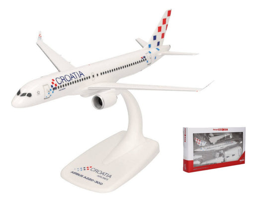 Herpa - AIRBUS A220-200 CROATIA AIRLINES 1:200 - Cod. HP614566