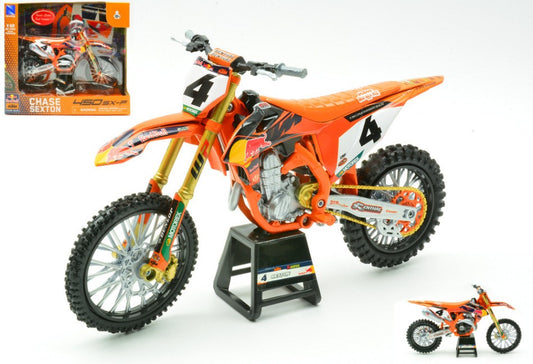 New Ray - KTM RED BULL 450SX-F CHASE SEXTON N.4 2025 1:12 - Cod. NY58473