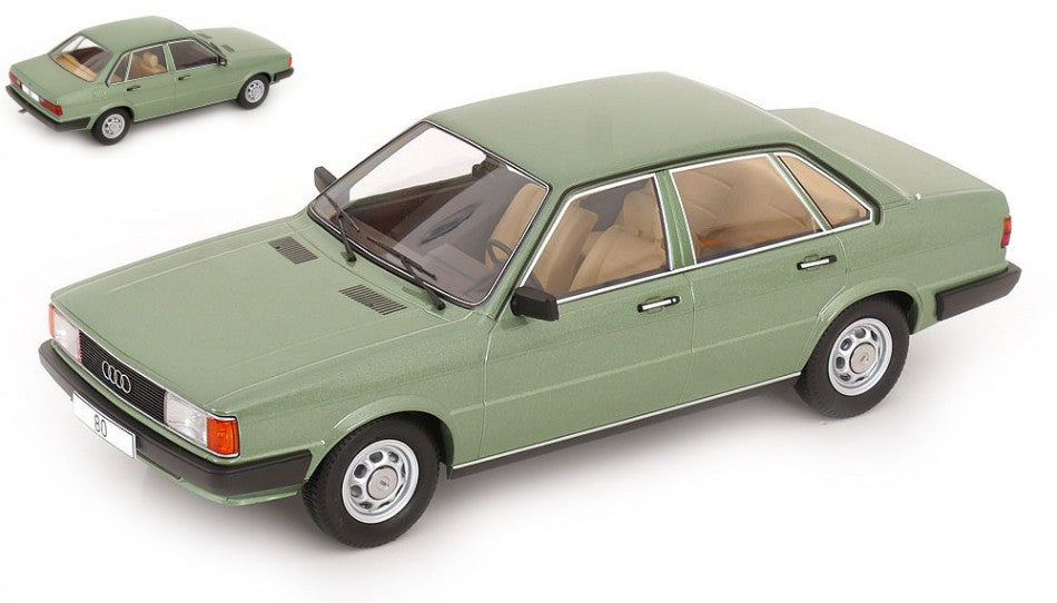 Modelcargroup - AUDI 80 (B2) 1978 LIGHT GREEN 1:18 - Cod. MCG18525