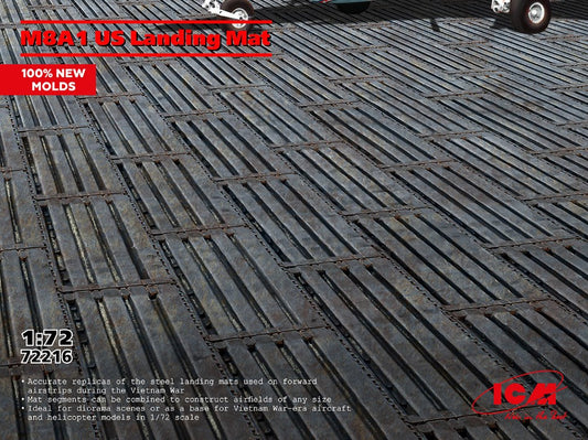 Icm - M8A1 US LANDING MAT KIT 1:72 - Cod. ICM72216