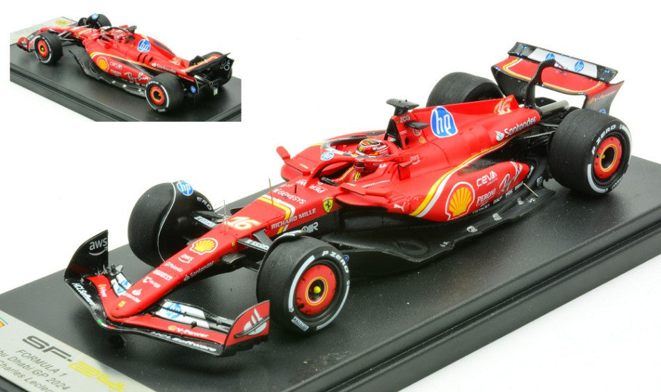 Looksmart - FERRARI SF-24 N.16 3rd ABU DHABI GP 2024 C.LECLERC 1:43 - Cod. LSF1072