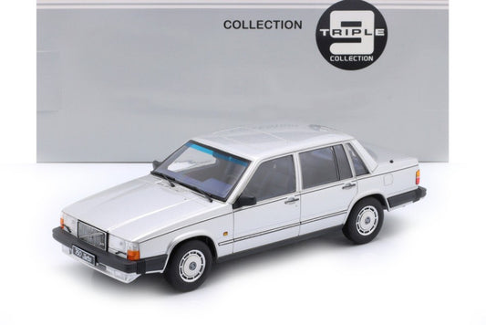 Triple 9 - VOLVO 760 1985 SILVER 1:18 - Cod. T9-1800535