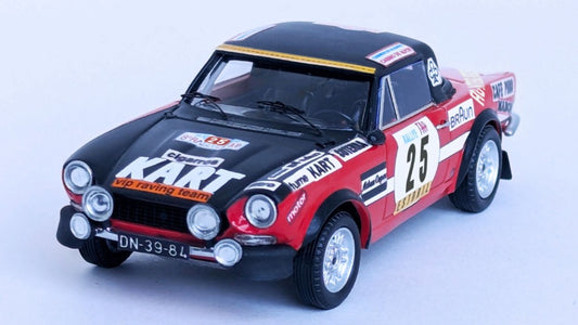 Trofeu - FIAT 124 SPORT SPIDER 1600 TAP RALLY 1974 BORGES-SOTTOMAYOR 1:43 - Cod. TFDSN333
