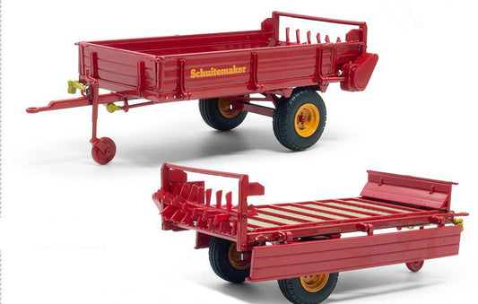 Universal Hobbies - RIMORCHIO SPANDILETAME SCHUITEMAKER SMS TRAILER WITH SPREADER 1:32 - Cod. UH6496