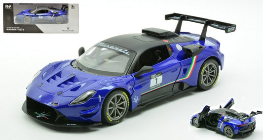 Re.el.toys - MASERATI GT2 MC20 N.1 VARIANTE DA CORSA BLUE 1:24 - Cod. RE0821