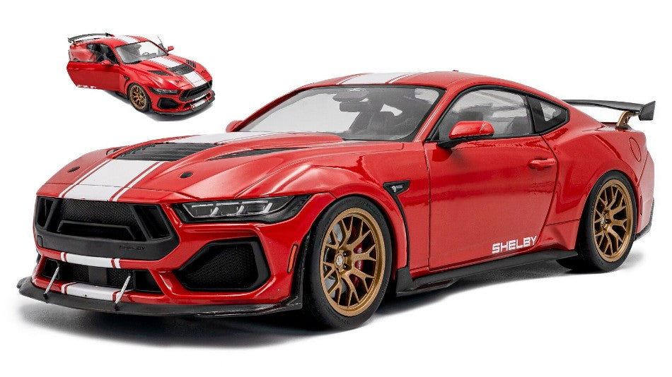 Solido - SHELBY MUSTANG SUPER SNAKE 2025 RACE RED 1:18 - Cod. SL1813801
