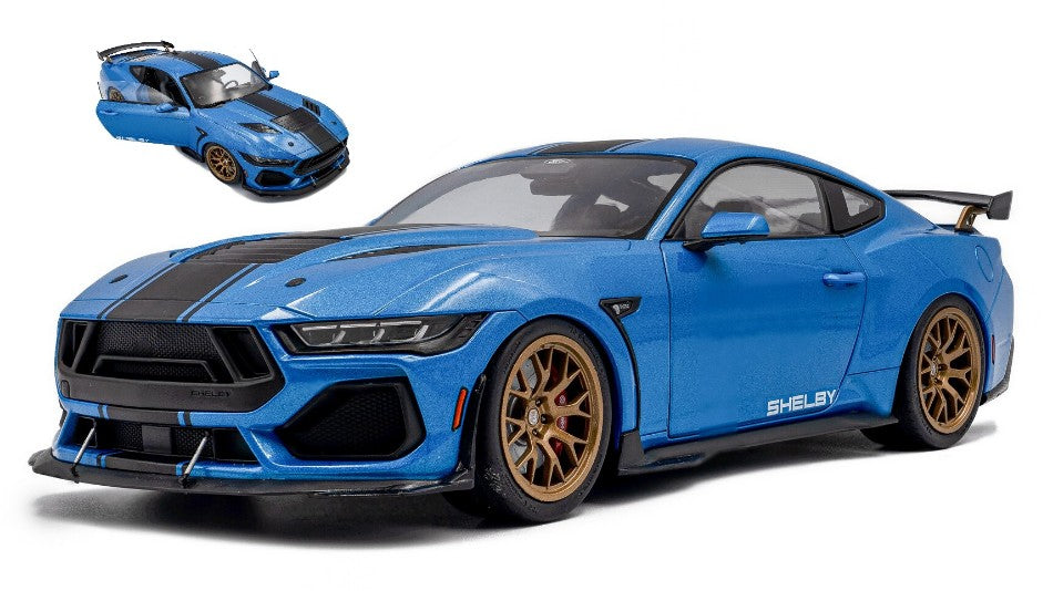 Solido - SHELBY MUSTANG SUPER SNAKE 2025 MET.GRABBER BLUE 1:18 - Cod. SL1813802