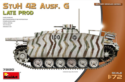 Miniart - STUH 42 AUSF. G LATE PRODUCTION KIT 1:72 - Cod. MIN72120