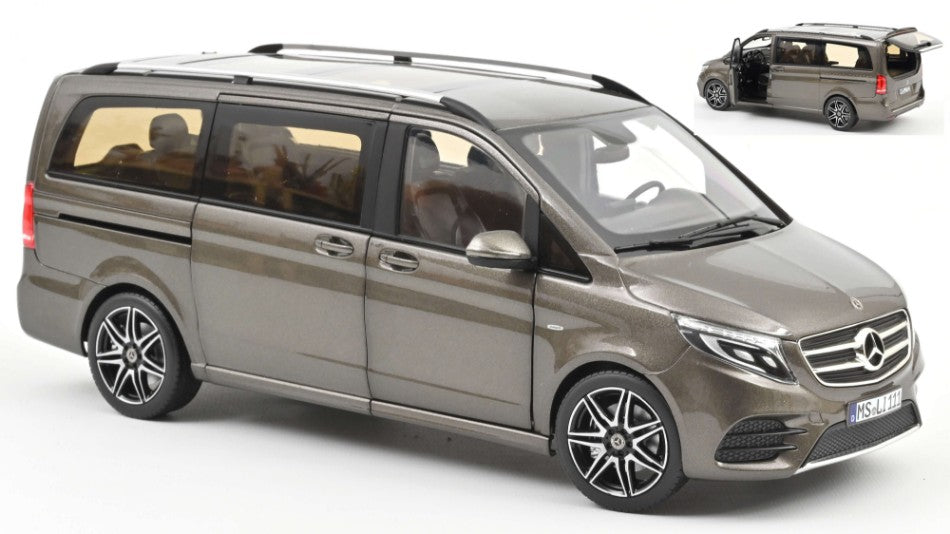 Norev - MERCEDES-BENZ V-CLASS AMG-LINE 2018 INDIUM GREY 1:18 - Cod. NV183873