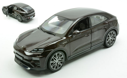 Burago - PORSCHE MACAN TURBO ELECTRIC DARK VIOLET 1:24 - Cod. BU21114V
