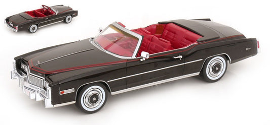 Modelcargroup - CADILLAC ELDORADO CONVERTIBLE 1976 BLACK 1:18 - Cod. MCG18473