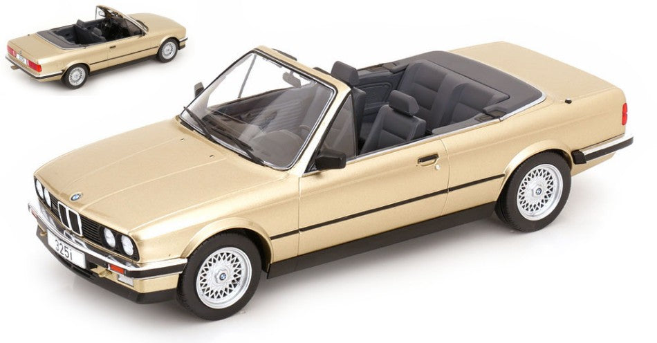 Modelcargroup - BMW 325i (E30) CABRIOLET 1985 BEIGE 1:18 - Cod. MCG18544