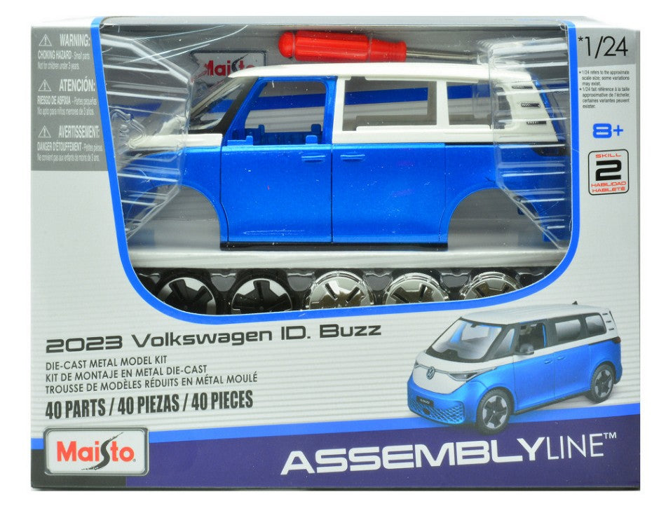 Maisto - VW ID.BUZZ BLUE KIT 1:24 - Cod. MI39542