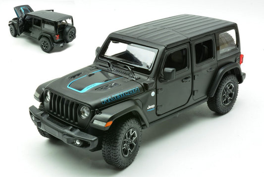 Rastar - JEEP WRANGLER RUBICON 4xe BLACK 1:24 - Cod. RAT64610BK