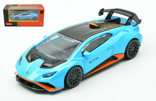 Rastar - LAMBORGHINI HURACAN STO BLUE 1:43 - Cod. RAT64640BL