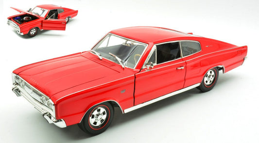 Lucky Die Cast - DODGE CHARGER 1966 RED 1:18 - Cod. LDC92638R