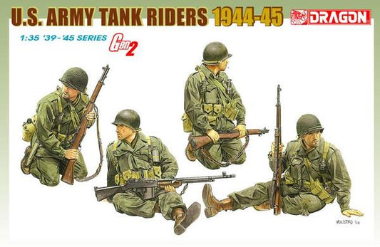 Dragon - US ARMY TANK RIDERS 1944-45 KIT 1:35 - Cod. D6378