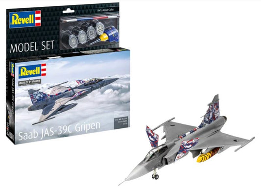 Revell - MODEL SET SAAB JAS-39C GRIPEN KIT 1:72 - Cod. RV63776