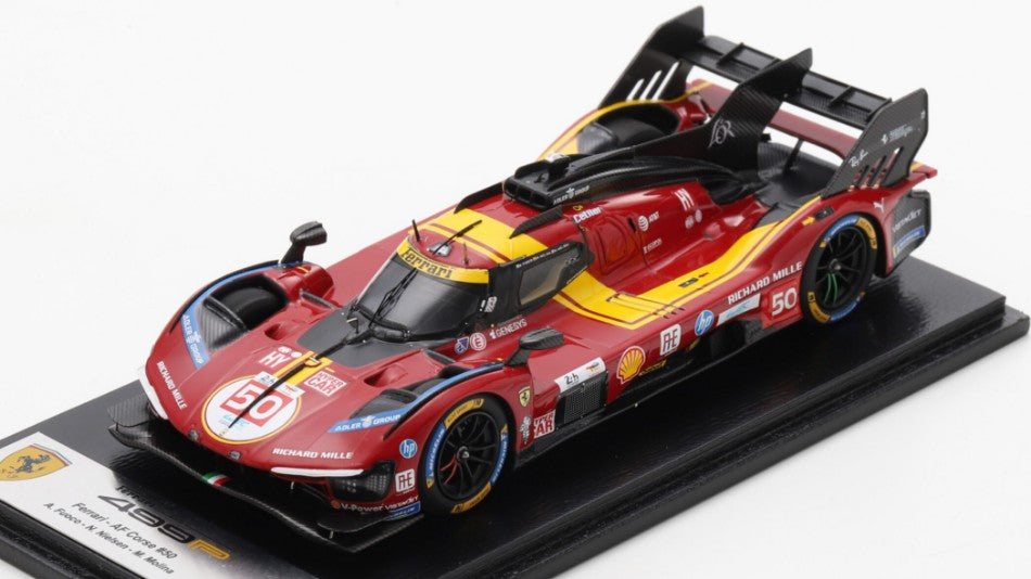 Looksmart - FERRARI 499P N.50 LE MANS 2025 FUOCO-NIELSEN-MOLINA 1:43 - Cod. LSLM192