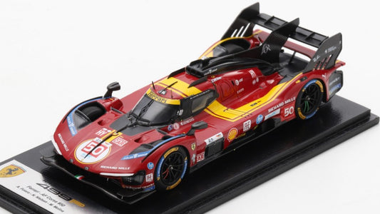 Looksmart - FERRARI 499P N.50 LE MANS 2025 FUOCO-NIELSEN-MOLINA 1:43 - Cod. LSLM192