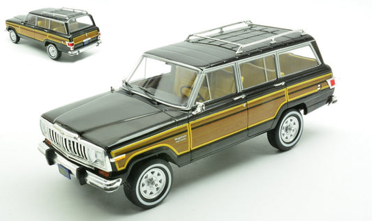 Whitebox - JEEP GRAND WAGONEER 1981 BLACK/WOOD 1:24 - Cod. WB124260