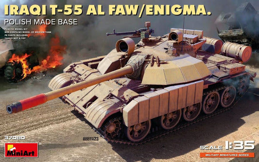 Miniart - IRAQI T-55 AI FAW/ENIGMA POLISH MADE BASE KIT 1:35 - Cod. MIN37080