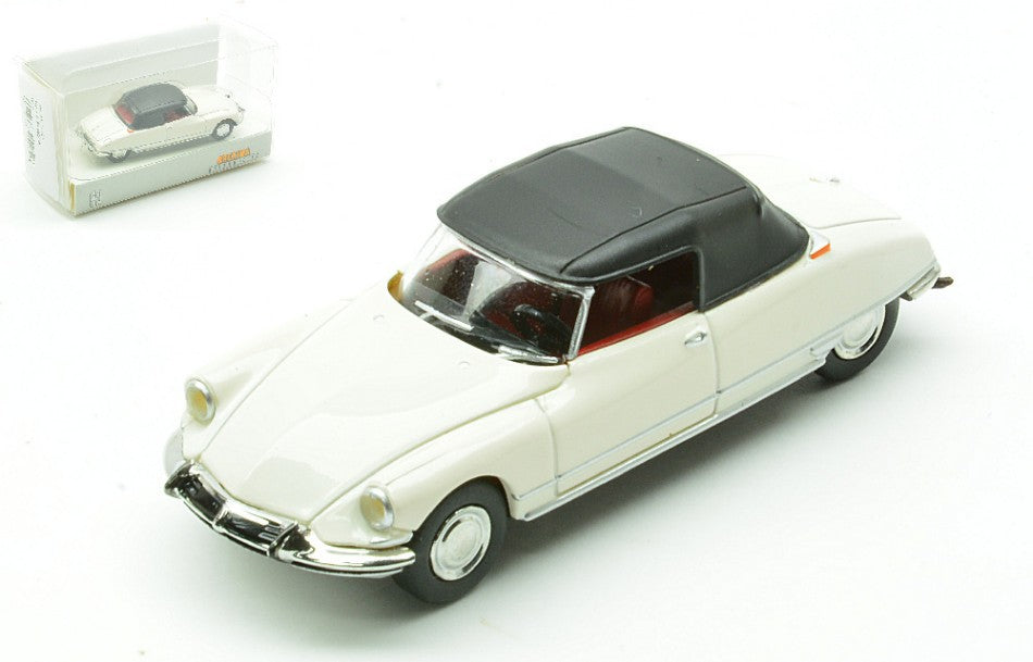 Brekina - CITROEN DS 19 CABRIO CLOSED 1963 WHITE 1:87 - Cod. BRE14234