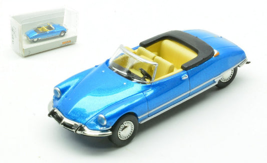 Brekina - CITROEN DS 19 CABRIO OPEN 1963 BLUE 1:87 - Cod. BRE14235