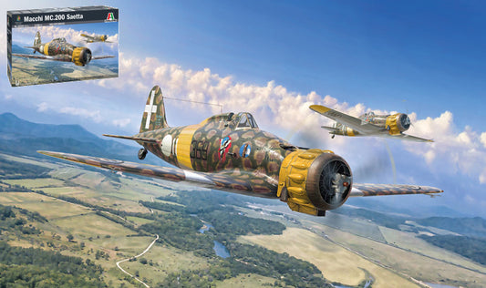 Italeri - MACCHI MC 200 SAETTA KIT 1:32 - Cod. IT2516