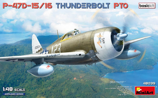 Miniart - P-47D-15/16 THUNDERBOLT PTO BASIC KIT 1:48 - Cod. MIN48039