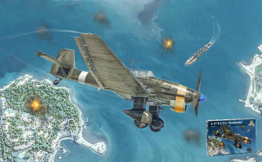Italeri - JU 87 B-2/R-2 STUKA "PICCHIATELLO" KIT 1:48 - Cod. IT2769