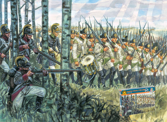 Italeri - FANTERIA AUSTR.1798/1805 KIT 1:72 - Cod. IT6093