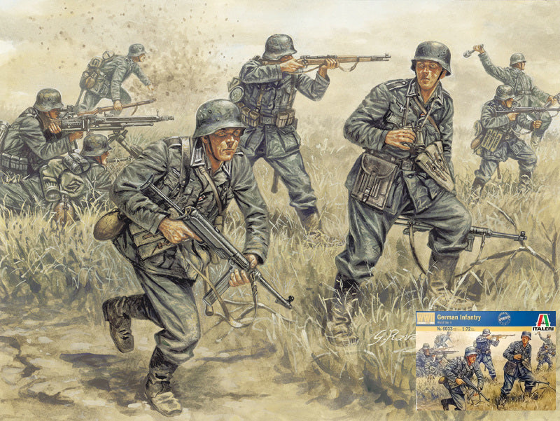 Italeri - GERMAN INFANTRY KIT 1:72 - Cod. IT6033