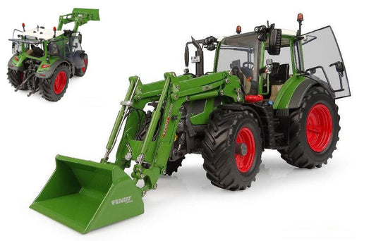 Universal Hobbies - TRATTORE FENDT 515 VARIO WITH FRONTLOADER 1:32 - Cod. UH6741