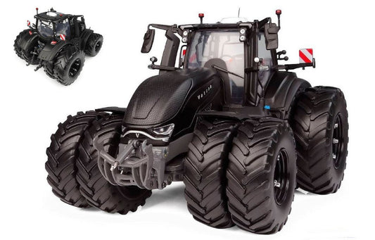 Universal Hobbies - VALTRA S416 UNLIMITED WITH DOUBLE WHEELS MATT BLACK 1:32 - Cod. UH6819